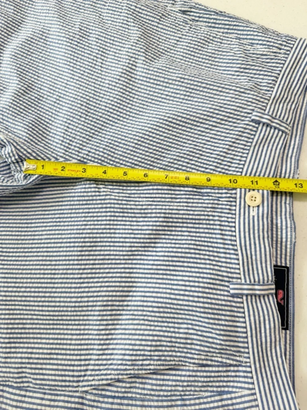 Vineyard Vines Breaker Seersucker Short 35